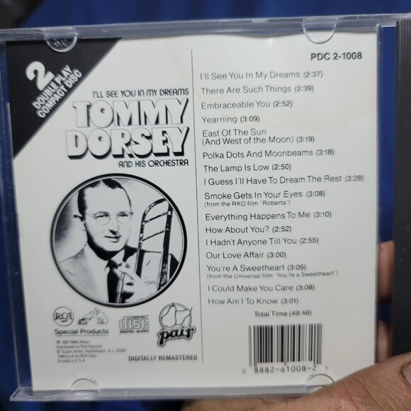 Tommy Dorsey I'll See You In My Dreams (CD) - Picture 4 of 4